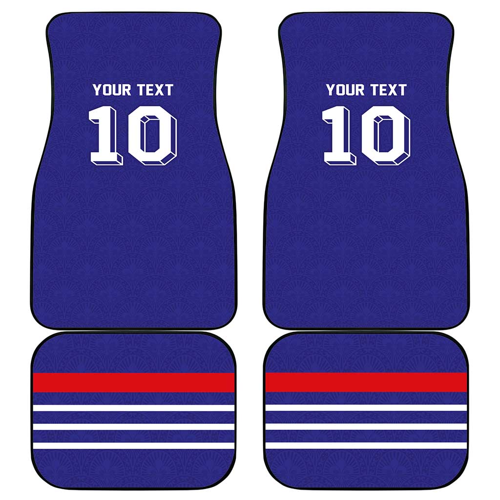 Custom French Football Car Mats France 98 Retro Style