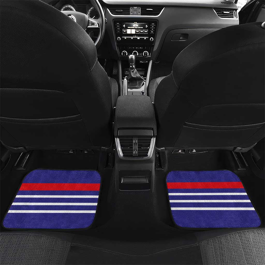 Custom French Football Car Mats France 98 Retro Style