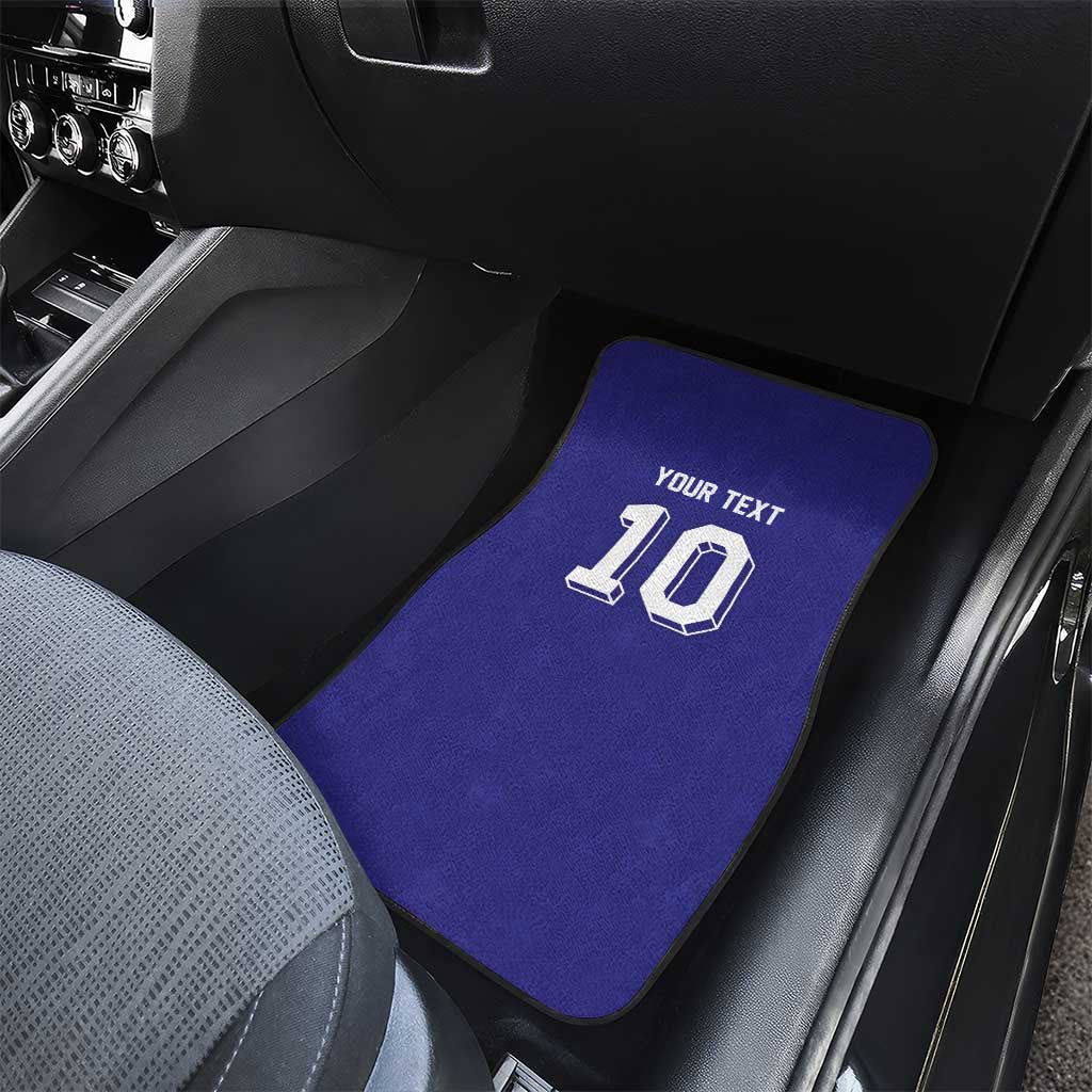 Custom French Football Car Mats France 98 Retro Style