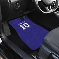 Custom French Football Car Mats France 98 Retro Style
