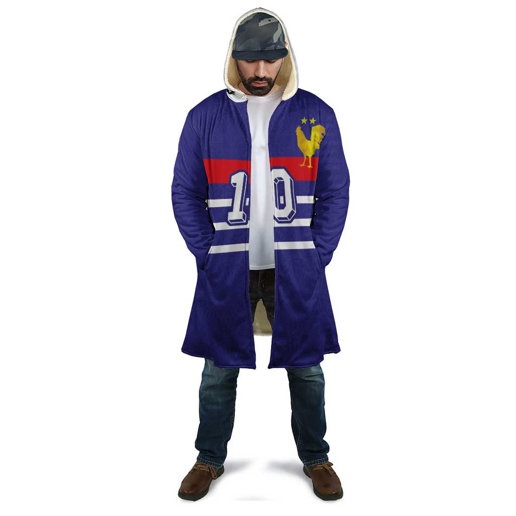Custom French Football Cloak France 98 Retro Style