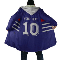 Custom French Football Cloak France 98 Retro Style