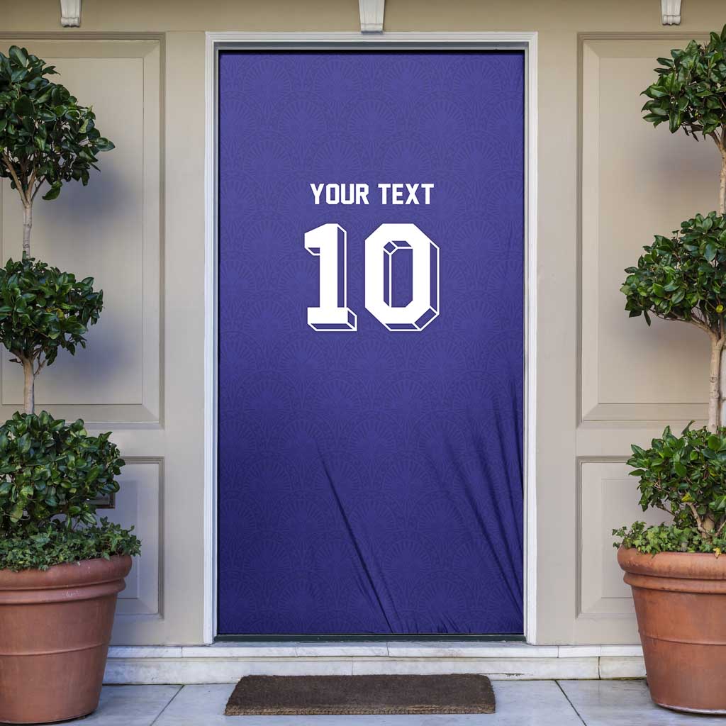 Custom French Football Door Cover France 98 Retro Style