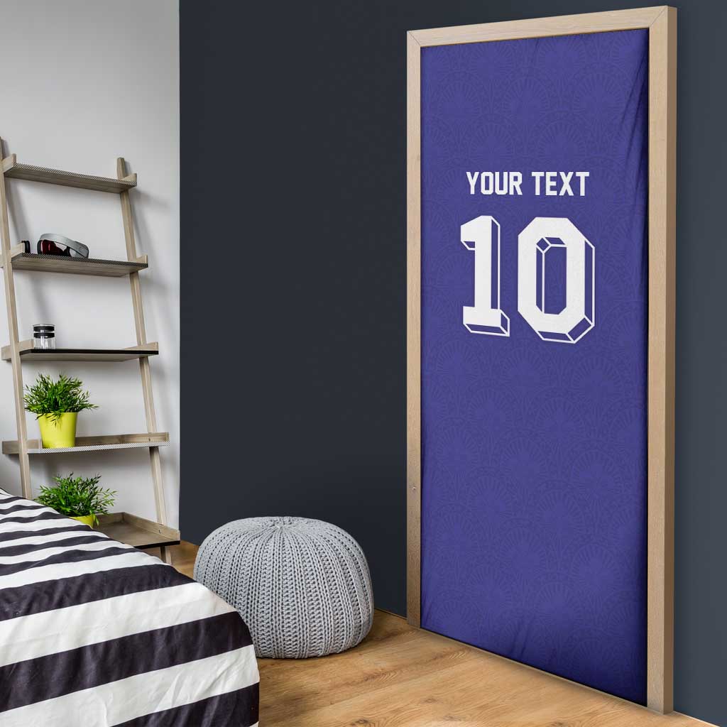 Custom French Football Door Cover France 98 Retro Style