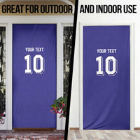 Custom French Football Door Cover France 98 Retro Style