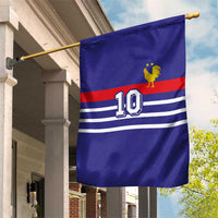 Custom French Football Garden Flag France 98 Retro Style