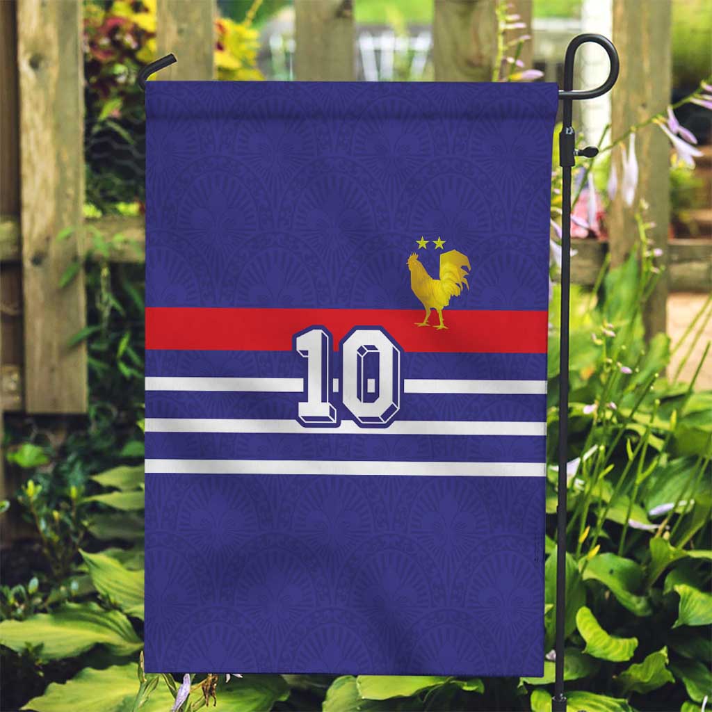 Custom French Football Garden Flag France 98 Retro Style