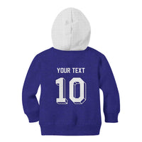 Custom French Football Kid Hoodie France 98 Retro Style