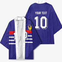 Custom French Football Kimono France 98 Retro Style