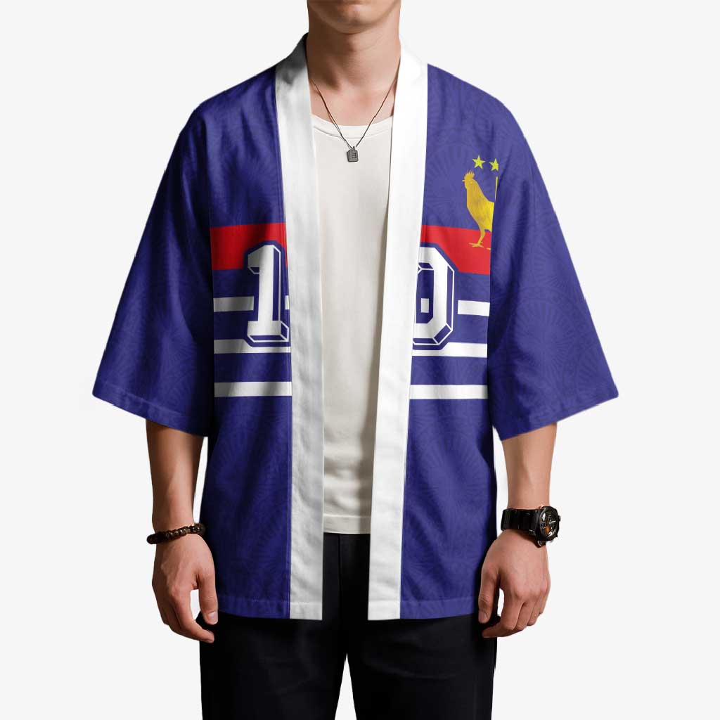 Custom French Football Kimono France 98 Retro Style