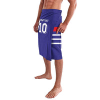 Custom French Football Lavalava France 98 Retro Style