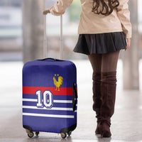Custom French Football Luggage Cover France 98 Retro Style