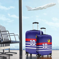 Custom French Football Luggage Cover France 98 Retro Style