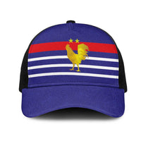 French Football Mesh Trucker Cap France 98 Retro Style