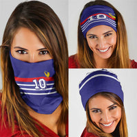 Custom French Football Neck Gaiter France 98 Retro Style