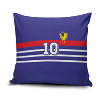 Custom French Football Pillow Cover France 98 Retro Style