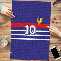 Custom French Football Puzzle France 98 Retro Style