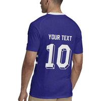 Custom French Football Rugby Jersey France 98 Retro Style