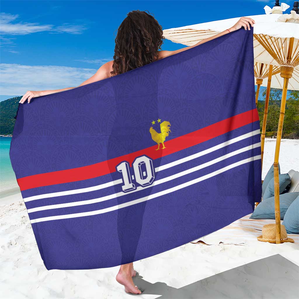 Custom French Football Sarong France 98 Retro Style