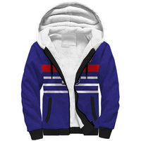 Custom French Football Sherpa Hoodie France 98 Retro Style