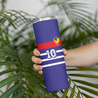 Custom French Football Skinny Tumbler France 98 Retro Style