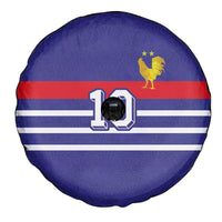 Custom French Football Spare Tire Cover France 98 Retro Style