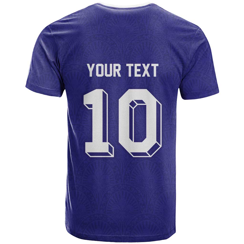 Custom French Football T Shirt France 98 Retro Style
