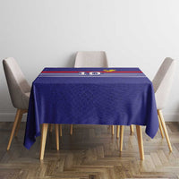 Custom French Football Tablecloth France 98 Retro Style
