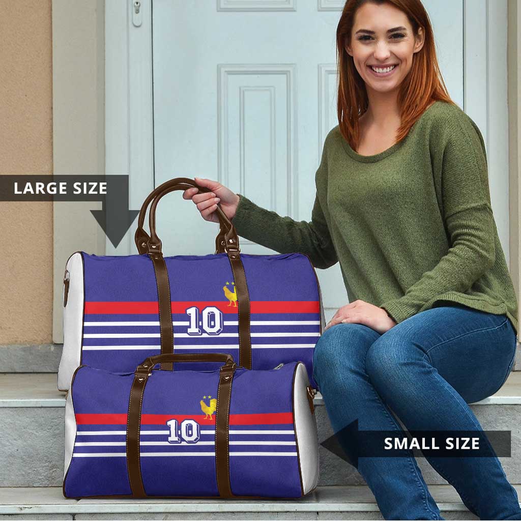 Custom French Football Travel Bag France 98 Retro Style