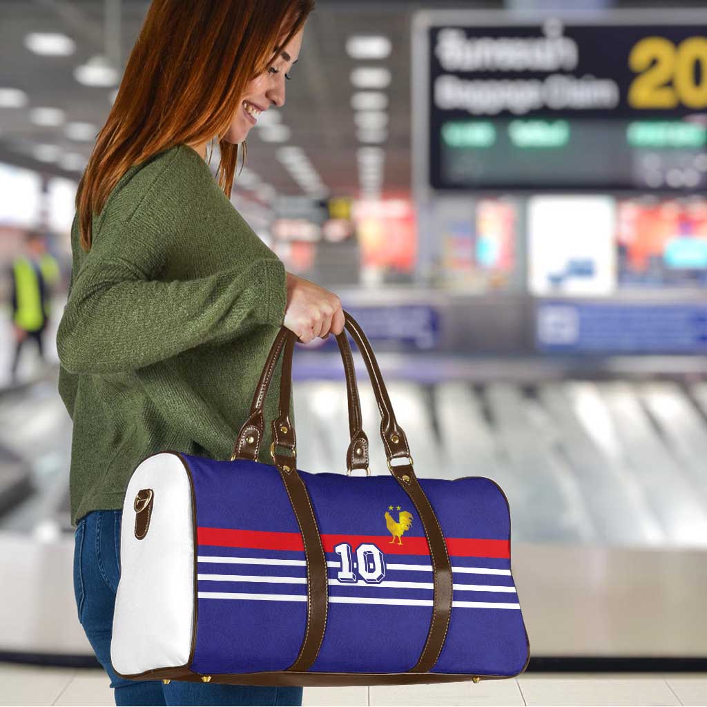 Custom French Football Travel Bag France 98 Retro Style