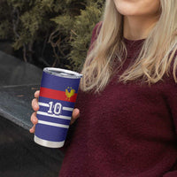 Custom French Football Tumbler Cup France 98 Retro Style