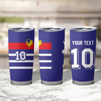 Custom French Football Tumbler Cup France 98 Retro Style