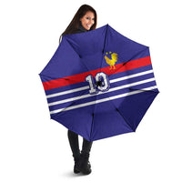 Custom French Football Umbrella France 98 Retro Style