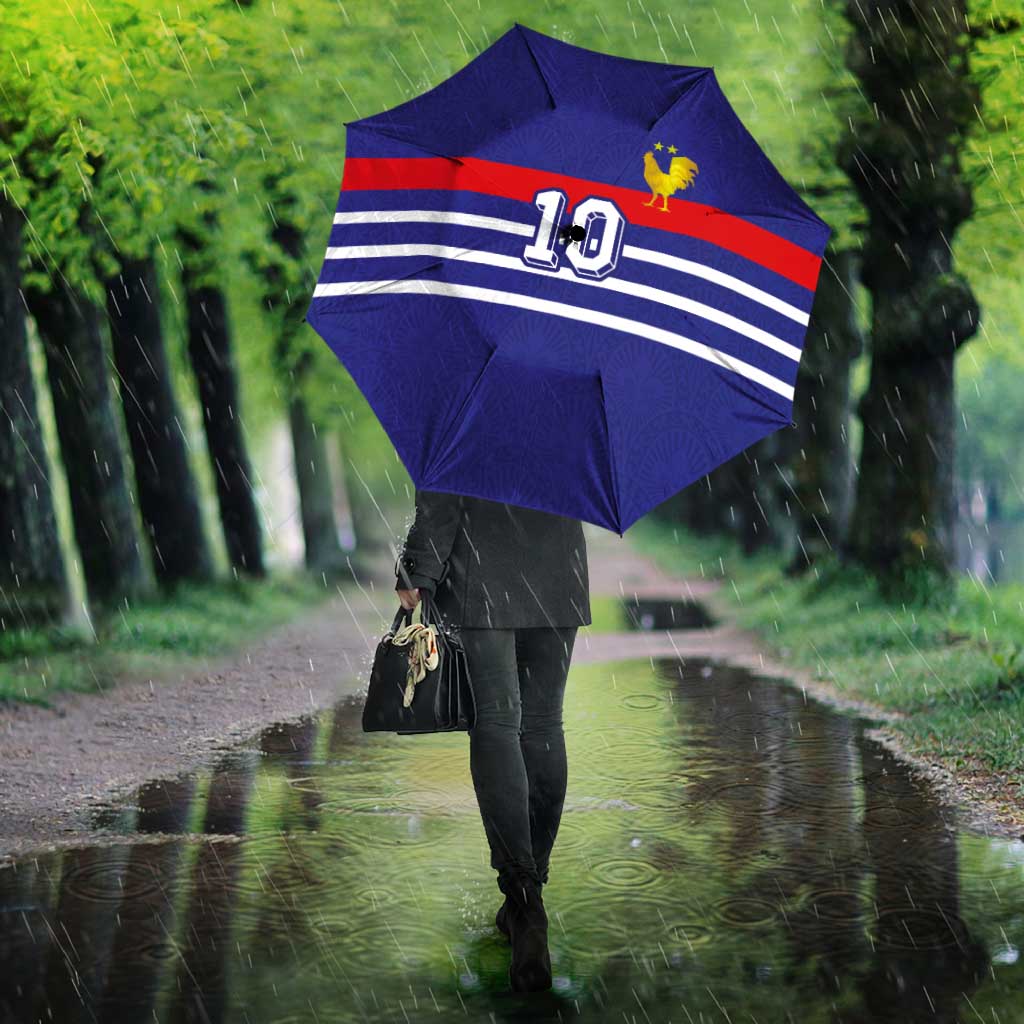 Custom French Football Umbrella France 98 Retro Style