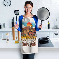 Texas Cultural Heritage Apron Cowboy and Desert Howdy Y'All Don'T Mess