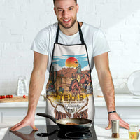 Texas Cultural Heritage Apron Cowboy and Desert Howdy Y'All Don'T Mess