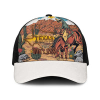 Texas Cultural Heritage Baseball Net Cap Cowboy and Desert Howdy Y'All Don'T Mess
