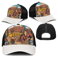 Texas Cultural Heritage Baseball Net Cap Cowboy and Desert Howdy Y'All Don'T Mess
