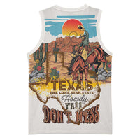 Texas Cultural Heritage Basketball Jersey Cowboy and Desert Howdy Y'All Don'T Mess