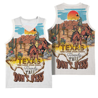 Texas Cultural Heritage Basketball Jersey Cowboy and Desert Howdy Y'All Don'T Mess