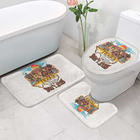 Texas Cultural Heritage Bathroom Set Cowboy and Desert Howdy Y'All Don'T Mess