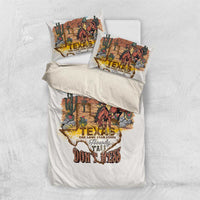 Texas Cultural Heritage Bedding Set Cowboy and Desert Howdy Y'All Don'T Mess