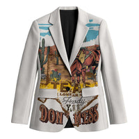 Texas Cultural Heritage Blazer Cowboy and Desert Howdy Y'All Don'T Mess