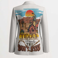 Texas Cultural Heritage Blazer Cowboy and Desert Howdy Y'All Don'T Mess