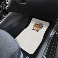 Texas Cultural Heritage Car Mats Cowboy and Desert Howdy Y'All Don'T Mess
