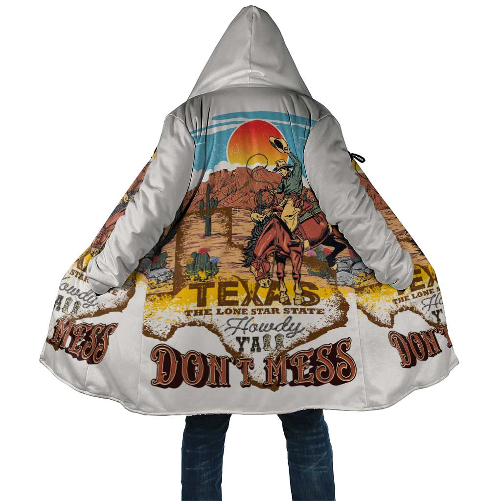 Texas Cultural Heritage Cloak Cowboy and Desert Howdy Y'All Don'T Mess