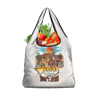 Texas Cultural Heritage Grocery Bag Cowboy and Desert Howdy Y'All Don'T Mess
