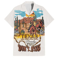 Texas Cultural Heritage Hawaiian Shirt Cowboy and Desert Howdy Y'All Don'T Mess