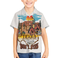 Texas Cultural Heritage Hawaiian Shirt Cowboy and Desert Howdy Y'All Don'T Mess