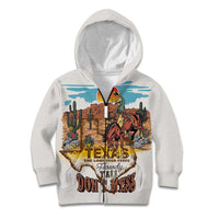 Texas Cultural Heritage Kid Hoodie Cowboy and Desert Howdy Y'All Don'T Mess